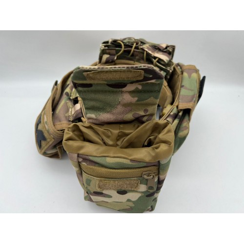 Пояс разгрузочный YAKEDA тактический с подсумками в Видном