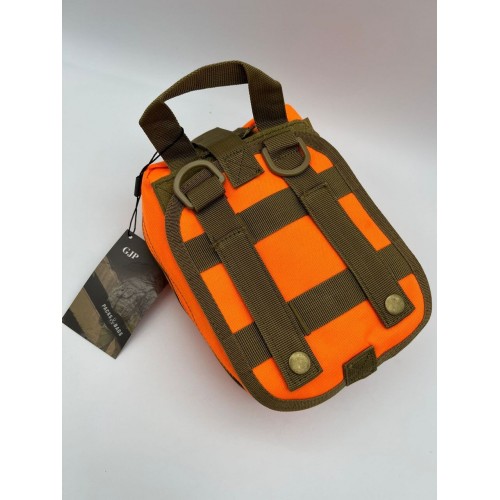 Сумка-аптечка тактическая оранжевая отрывная “RECOVERY KIT / GJP” в Видном